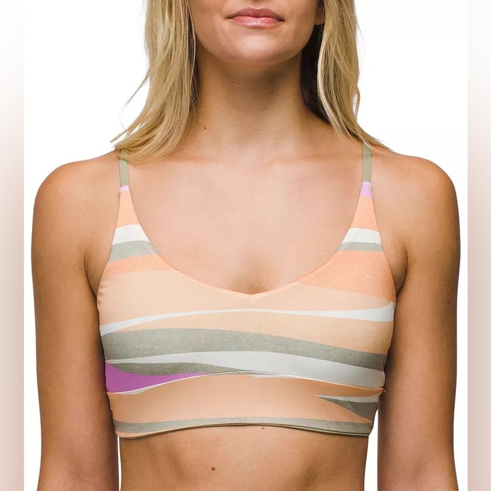 prAna Willow Falls Reversible Swim Top in Waves. NWT. Size M